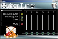 Mac classic Guitar tuner screenshot